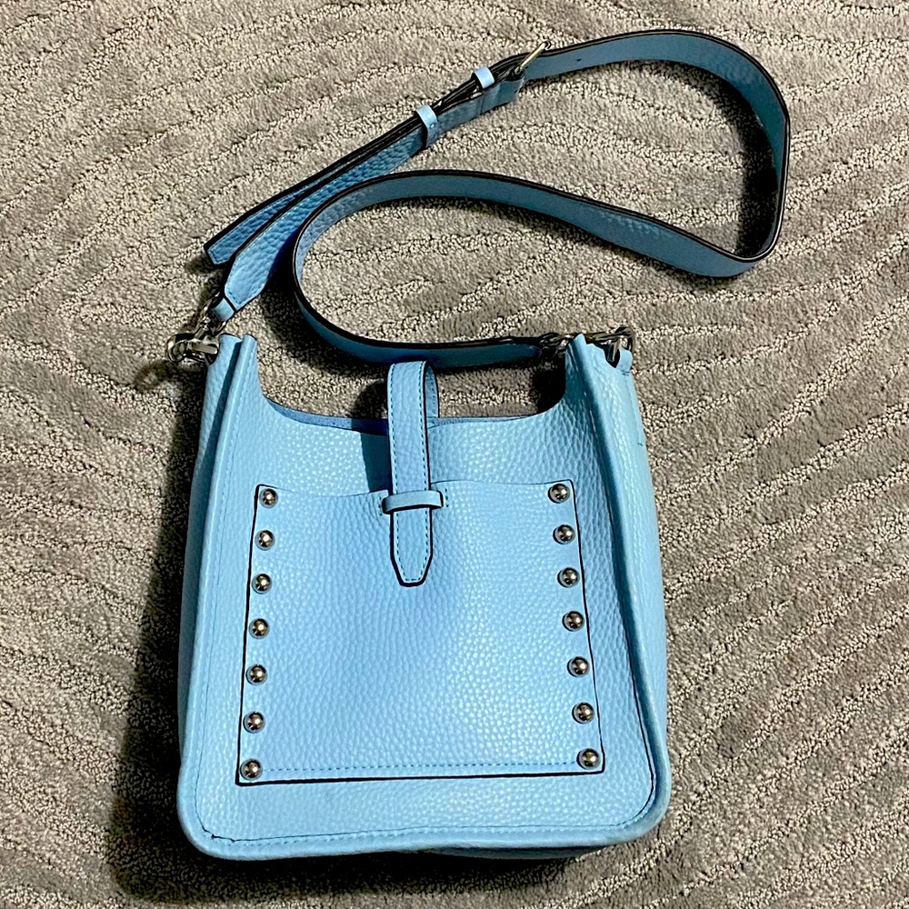 NWOT Rebecca Minkoff Baby Blue side bag.